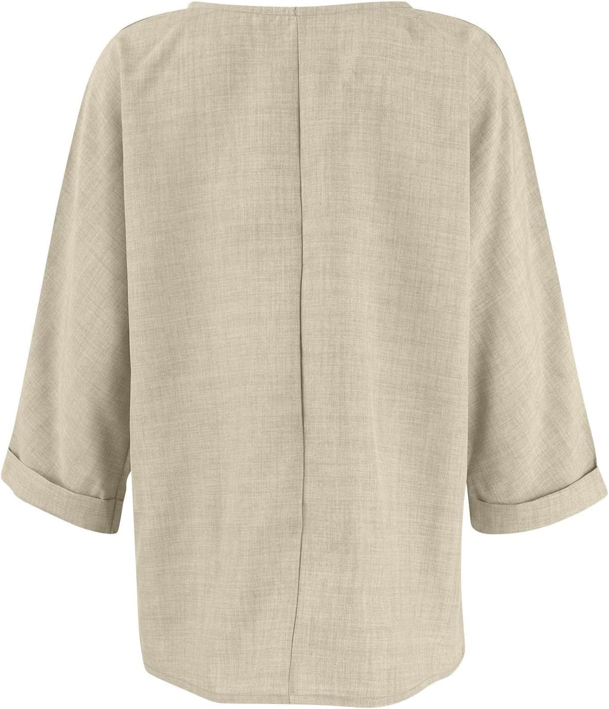 Button Down Shirts for Women Long Sleeve Gauze Shirt Casual Loose Fit V Neck Lightweight Tops Fall Work Blouse
