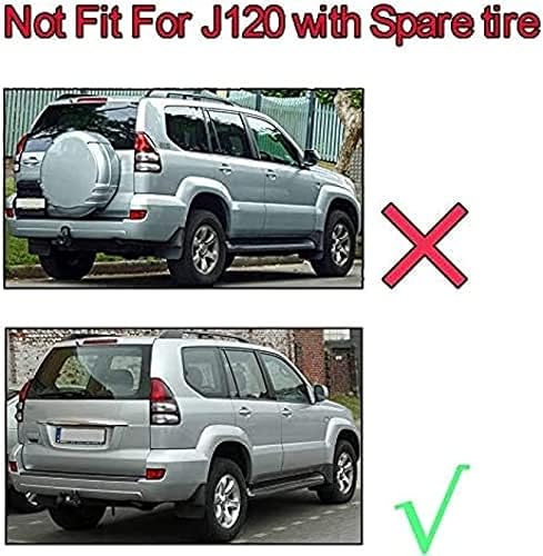 Miniatura 6 de Juego de limpiaparabrisas trasero, compatible con Toyota Prado J120 Land Cruiser J120 2002-2009 2002-2009 repuesto de limpiaparabrisas trasero y