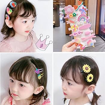 【No.28】ベビーヘアクリップ・ヘアゴム ・キッズヘアクリップ・キッズヘアゴム 楽天市場】ベビー ヘアクリップ セット 赤ちゃん ヘアピン