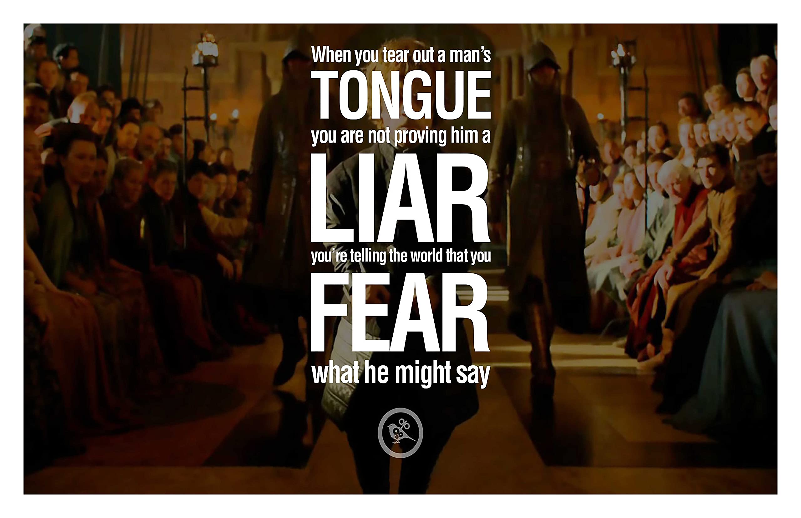 HK PRINTS Game of Thrones Poster for Room (12x18-inch, Waterproof, Rolled) - Multicolour-H-7