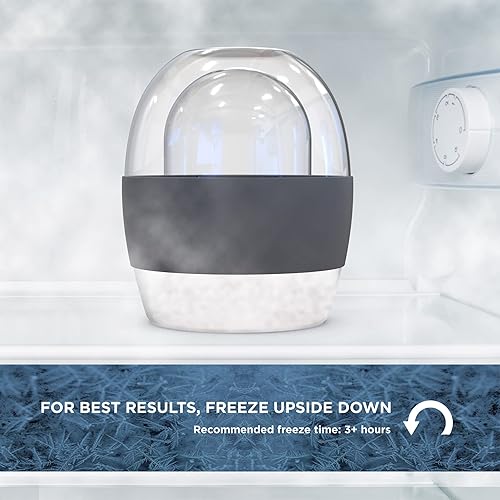 Miniatura 2 de Vaso de vino con congelador sin tallo MOM FUEL líquido y congelado con aislamiento de gel  Regalo único para mamá 85 onzas