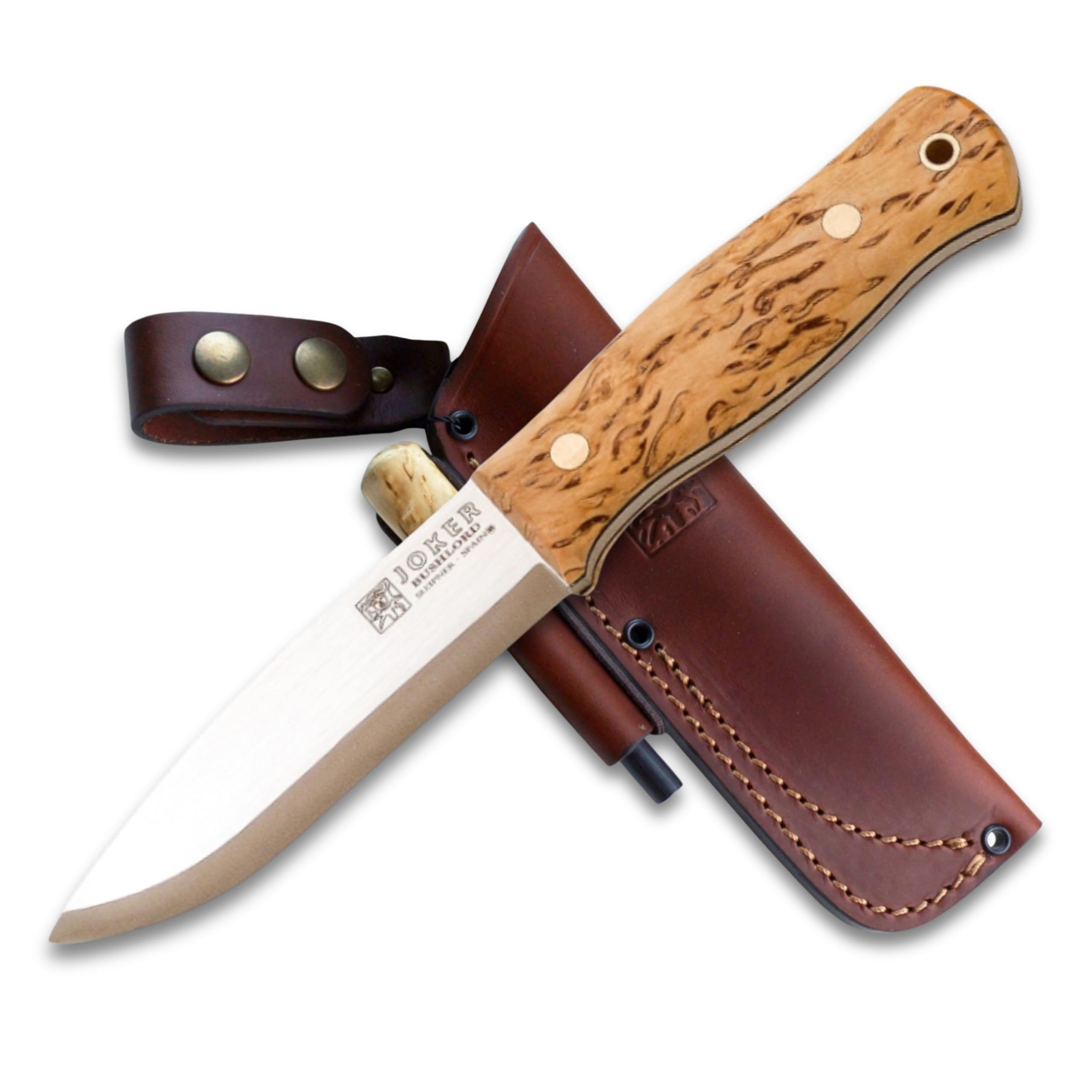 JOKERD ＜EXTREME＞PEACE KEEPER Amazon.com: Joker Bushlord CL138-P Bushcraft Knife, 4.5 in Scandi