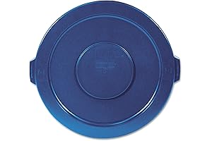 Round Flat Top Lid for 32-Gallon Trash Cans