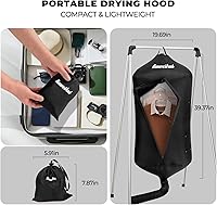 Vista 7 de Secadora de ropa portátil – Secadora de ropa de viaje – Ideal para pequeñas cargas de prendas ligeras, además de artículos pequeños como ropa