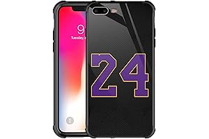 Kobe Bryant iPhone 8 Plus Case: The Legendary Number 24