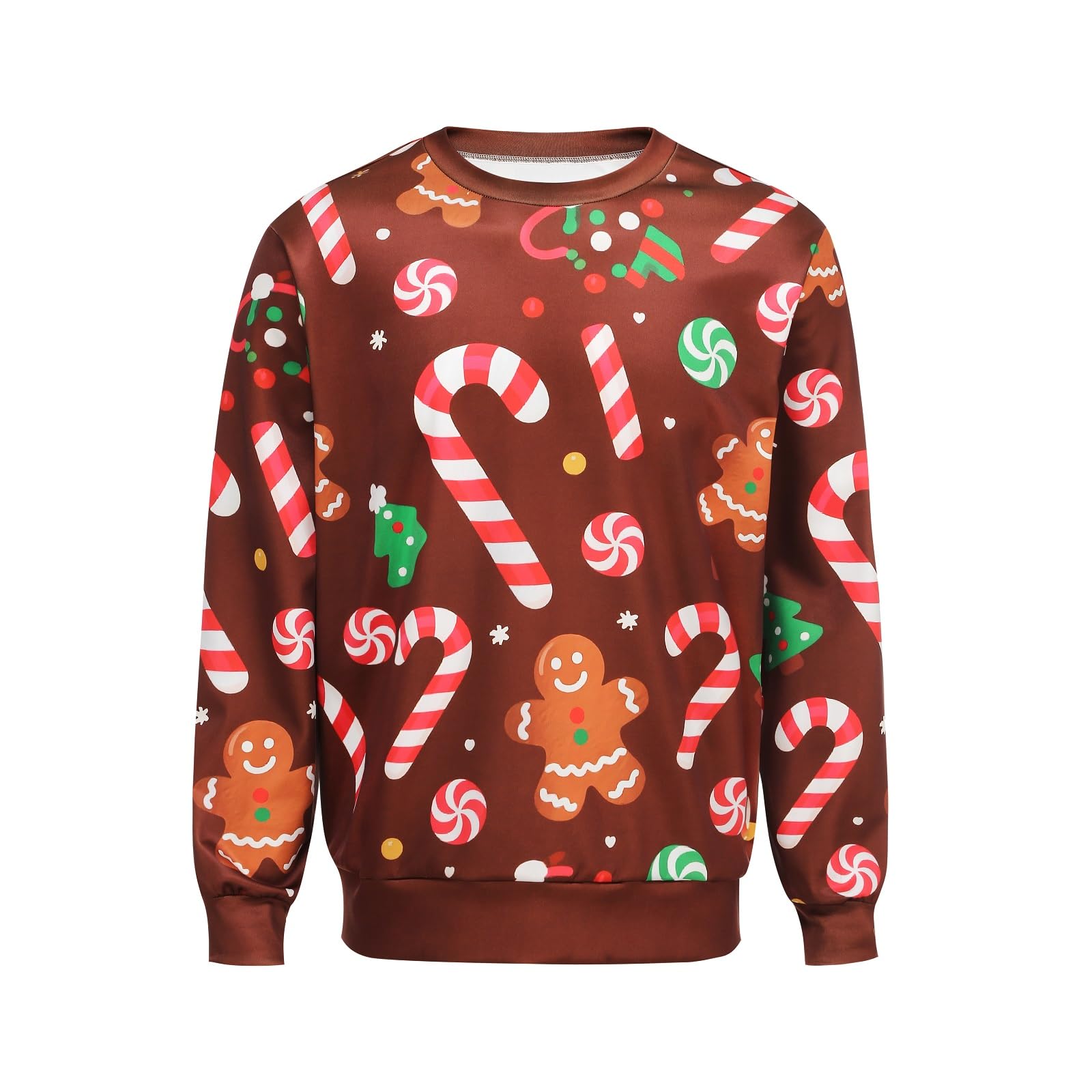 LMYOVE Ugly Christmas Sweatshirt for Women Men Funny 3D Printed Sweatshirt Adult, Unisex Ugly Pullover