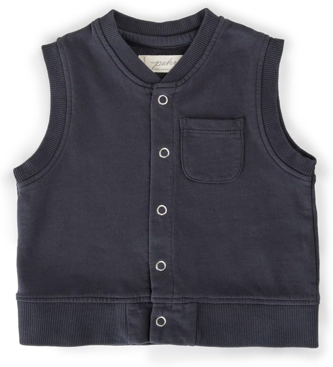 PEHR French Terry Patch Pocket Vest