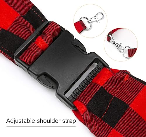 Miniatura 5 de Jekeno - Mochila de viaje con correa ajustable para perros y gatos, para viajar y tener las manos libres, mochila apta para ser llevada por hombres