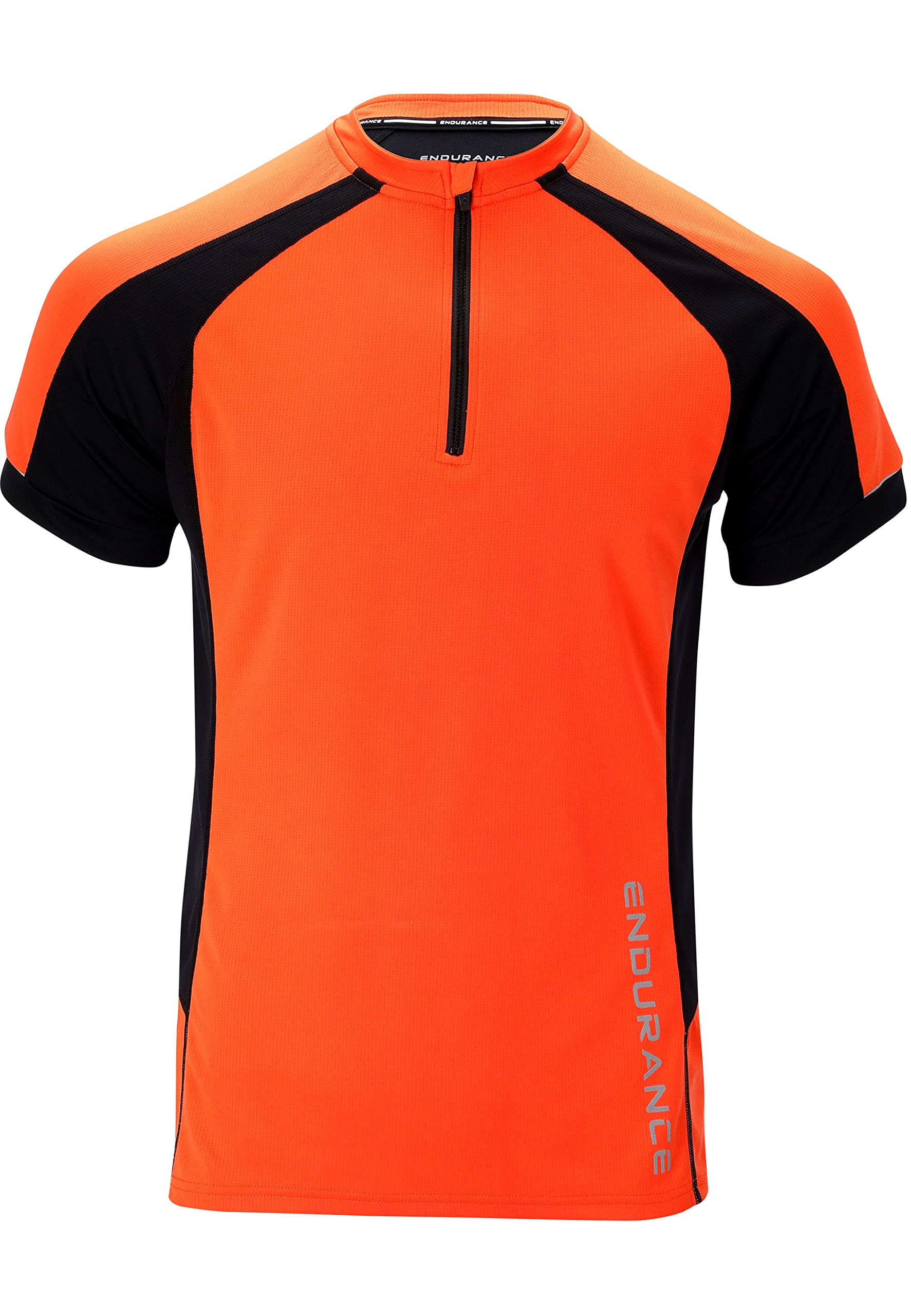 Endurance Women's Cycling Jersey Made from Quick-Drying Functional Material, 5070 Flame, XXXL
