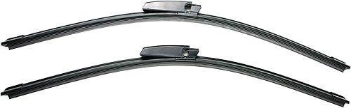 Miniatura 4 de EURO-BLADES B7 A4, C5 A6, limpiaparabrisas, juego de 2 aspas de 22 pulgadas + 22 pulgadas, 2002-2008