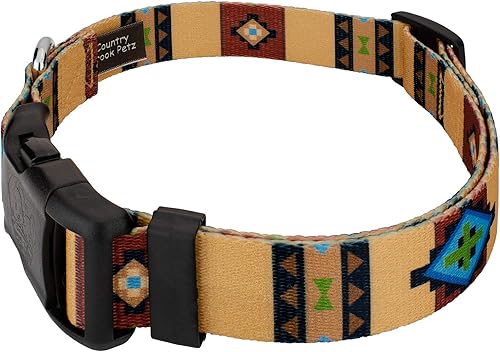 Miniatura 3 de Country Brook Design - Collar de perro de lujo Native Arizona - Fabricado en los Estados Unidos - Colección Country and Western con 6 diseños