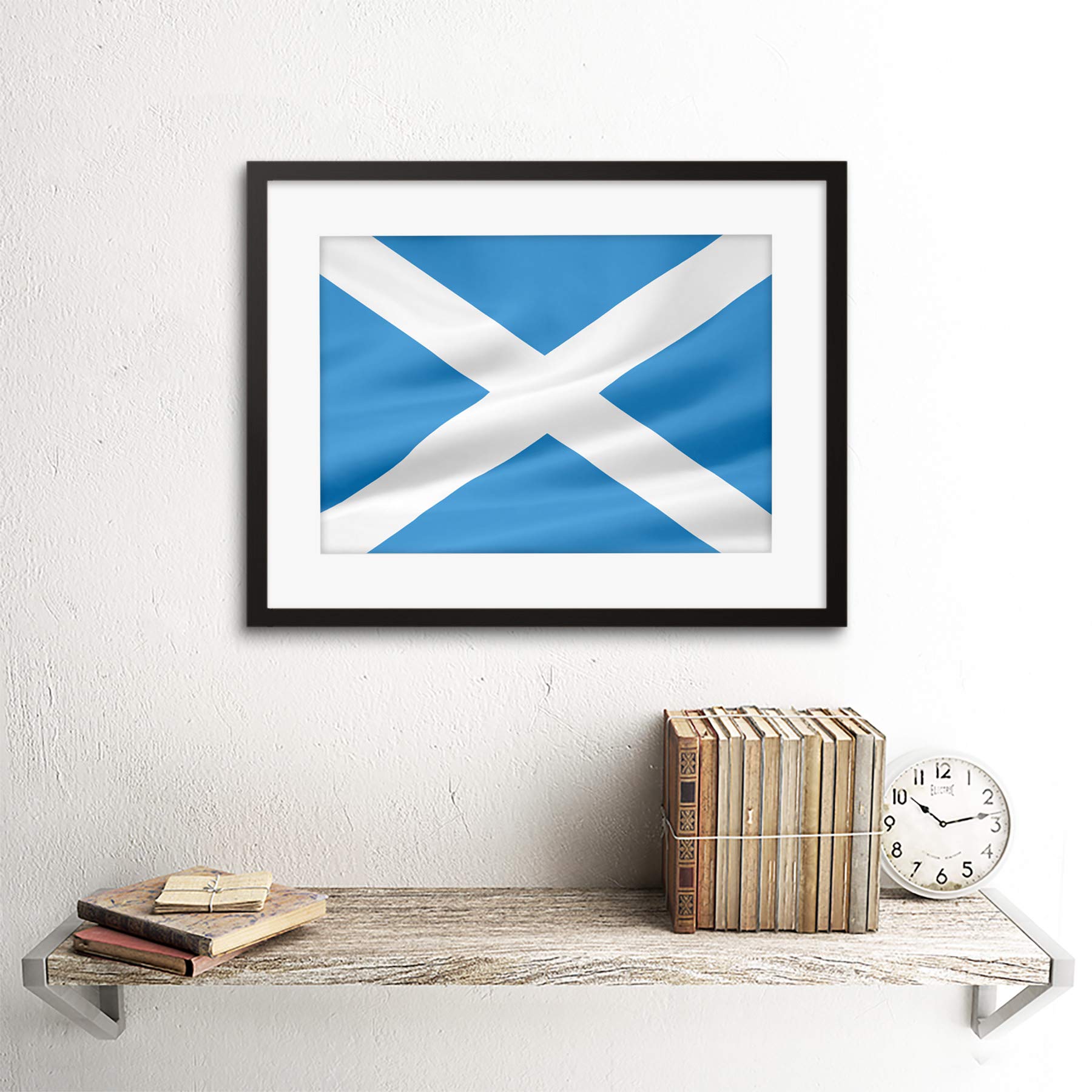 Amazon.com: Flag National Scotland Saltire St Andrew Cross Blue