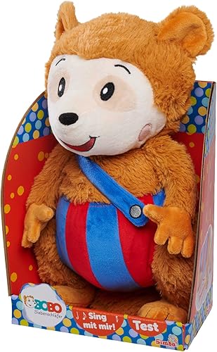 Miniatura 6 de Simba 109241017 Bobo Siebenschläfer - Juguete de peluche, canta conmigo, reproduce música, 13.8 in, para niños a partir de 3 años