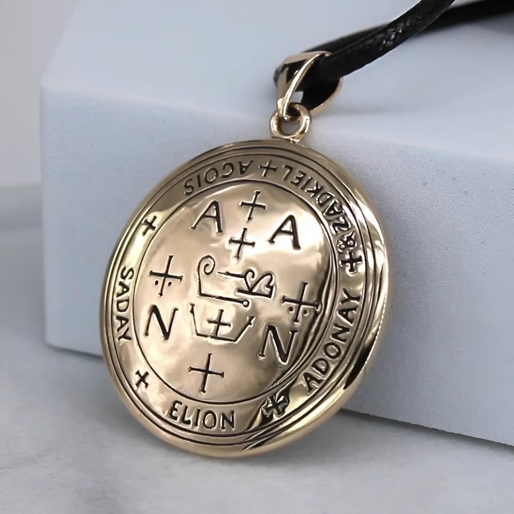 アクセサリー dmkuuhho-bul2003 Amazon.com: Moonlight Mysteries Bronze Sigil of Archangel Zadkiel