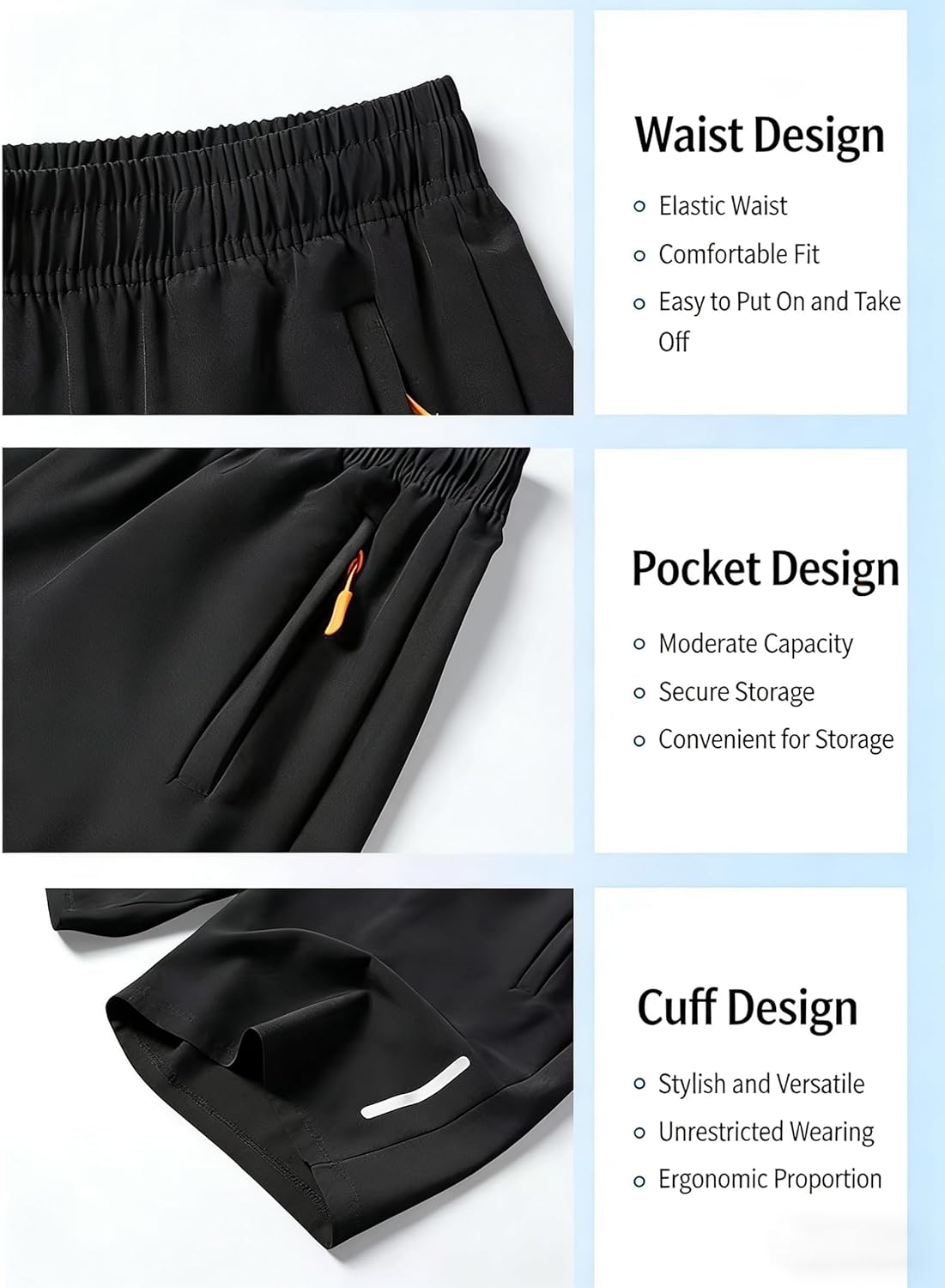 Men's Athletic Shorts Quick Dry Workout Running Shorts Lightweight Gym Basketball Short Pants with Zipper Pockets