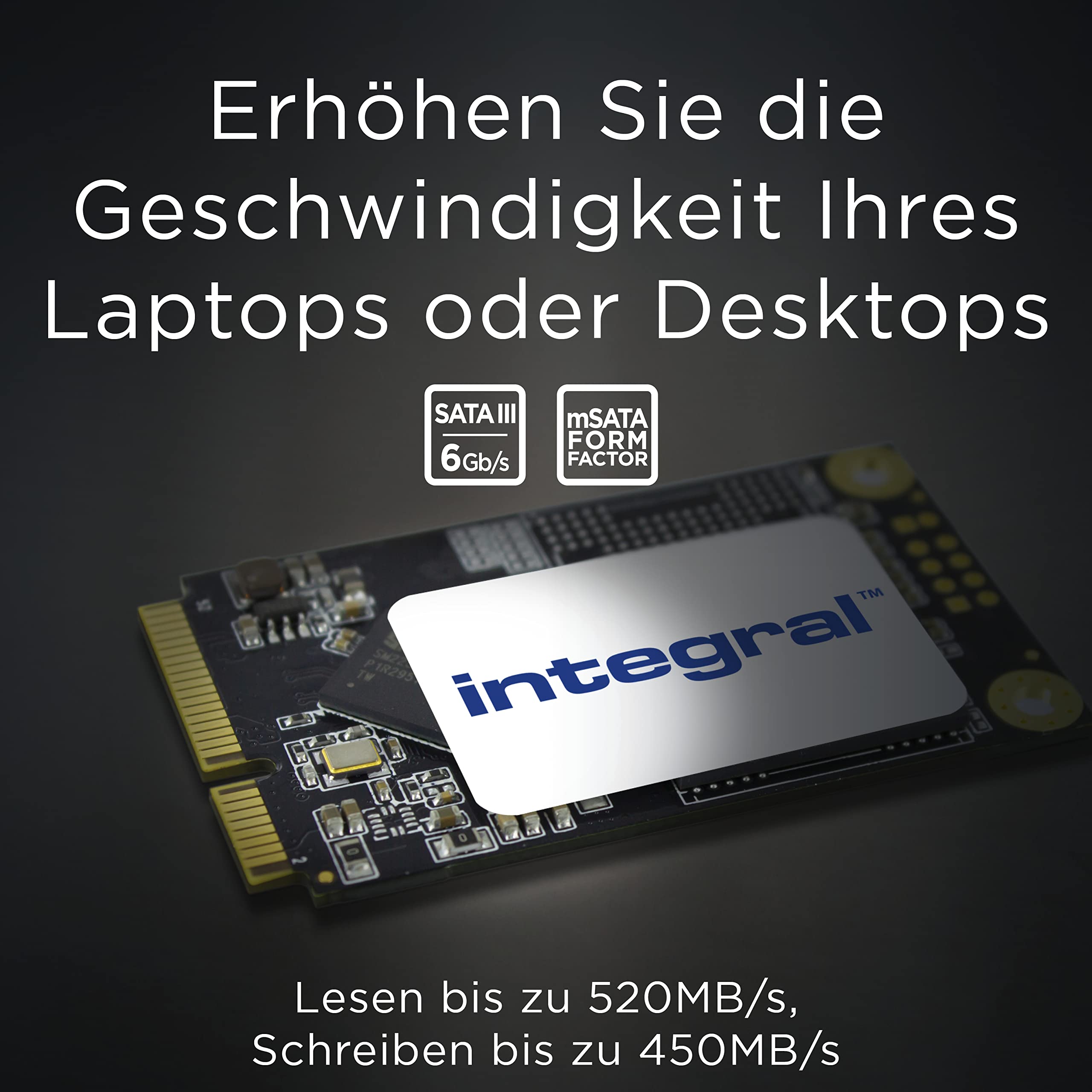 Integral Wewnętrzny dysk SSD 1 TB M.2 SATA III 2242, do 530 MB/s odczyt 475 MB/s