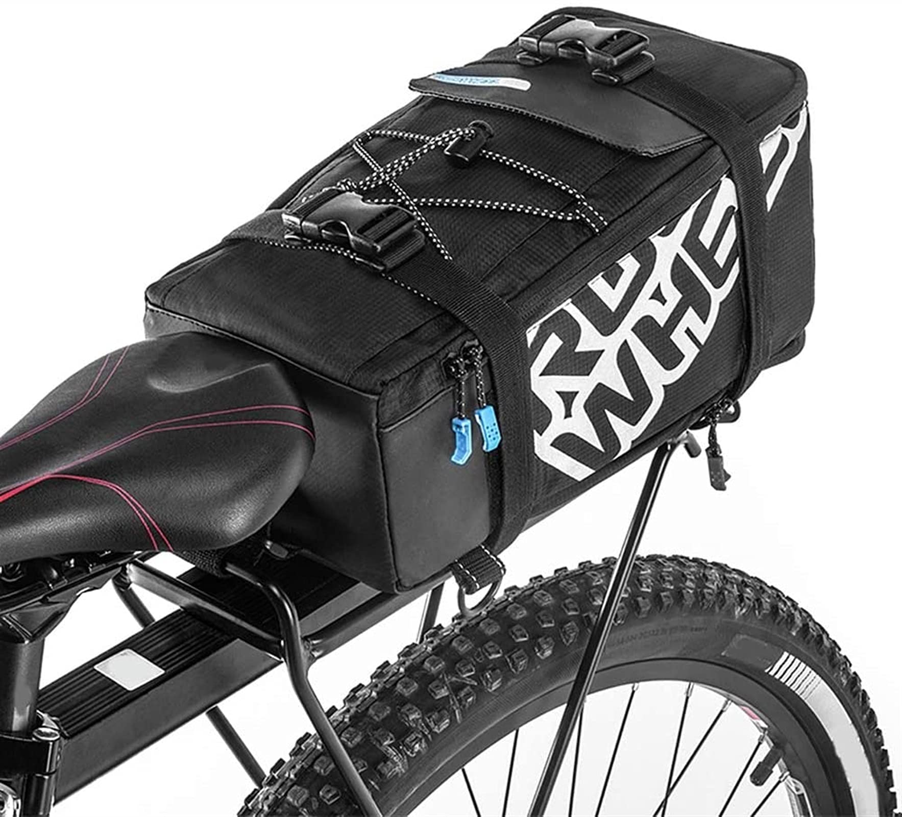 Bolsa de rack para bicicleta de montaña SSDD y equipo de ciclismo multifunción