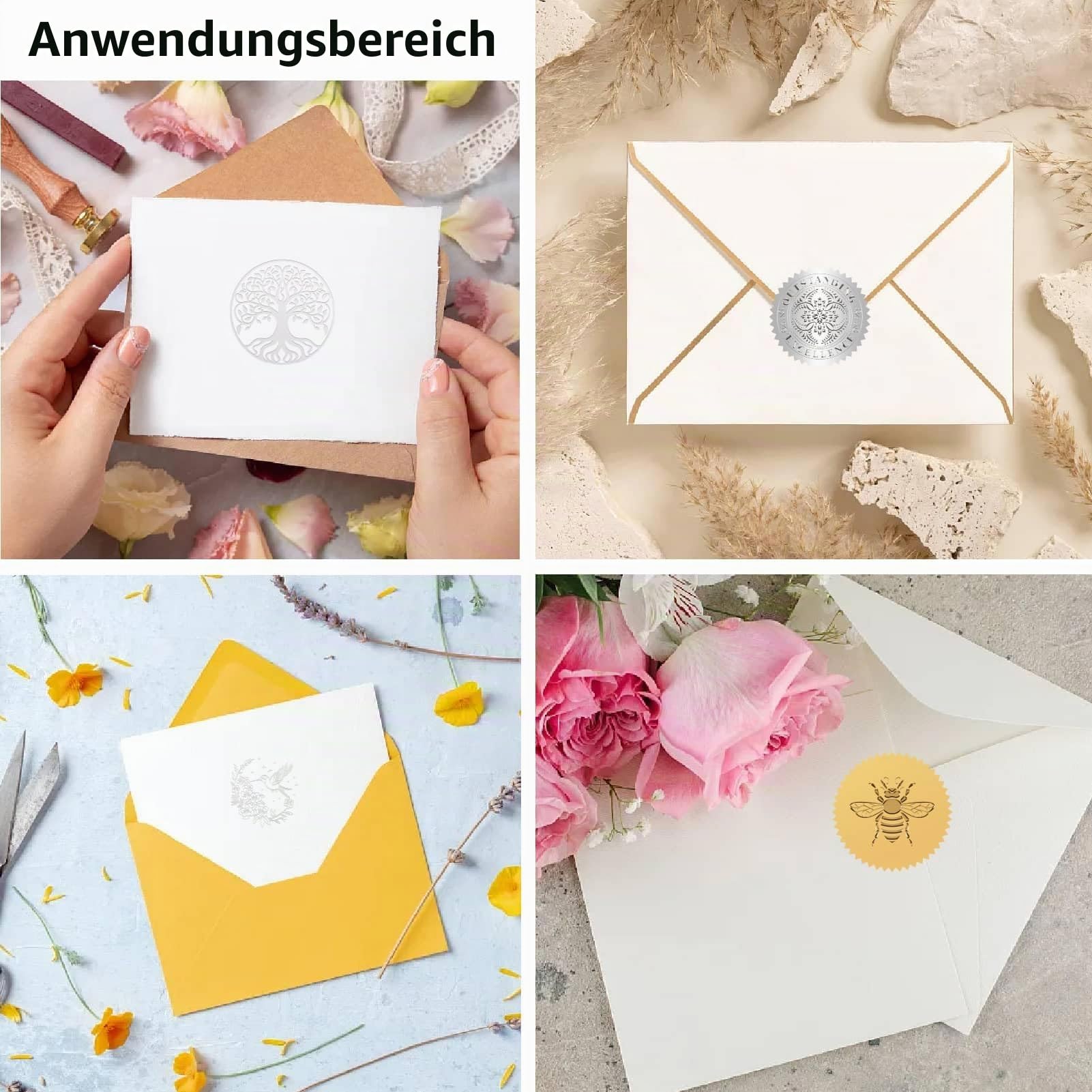craspire Buchprägegerät Siegelstempel Bienen Edelstahl Bibliotheksstempel Handgehaltener Prägestempel Siegel Notarprägestempel Mit Plastikbox Für Umschläge Servietten Papier Offiziell