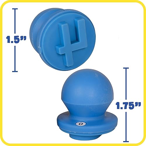 Miniatura 8 de READY 2 LEARN Sellos de pintura y masa de fácil agarre  Números  Juego de 10  A partir de 2 años  Sellos de letras fáciles de sostener para niños