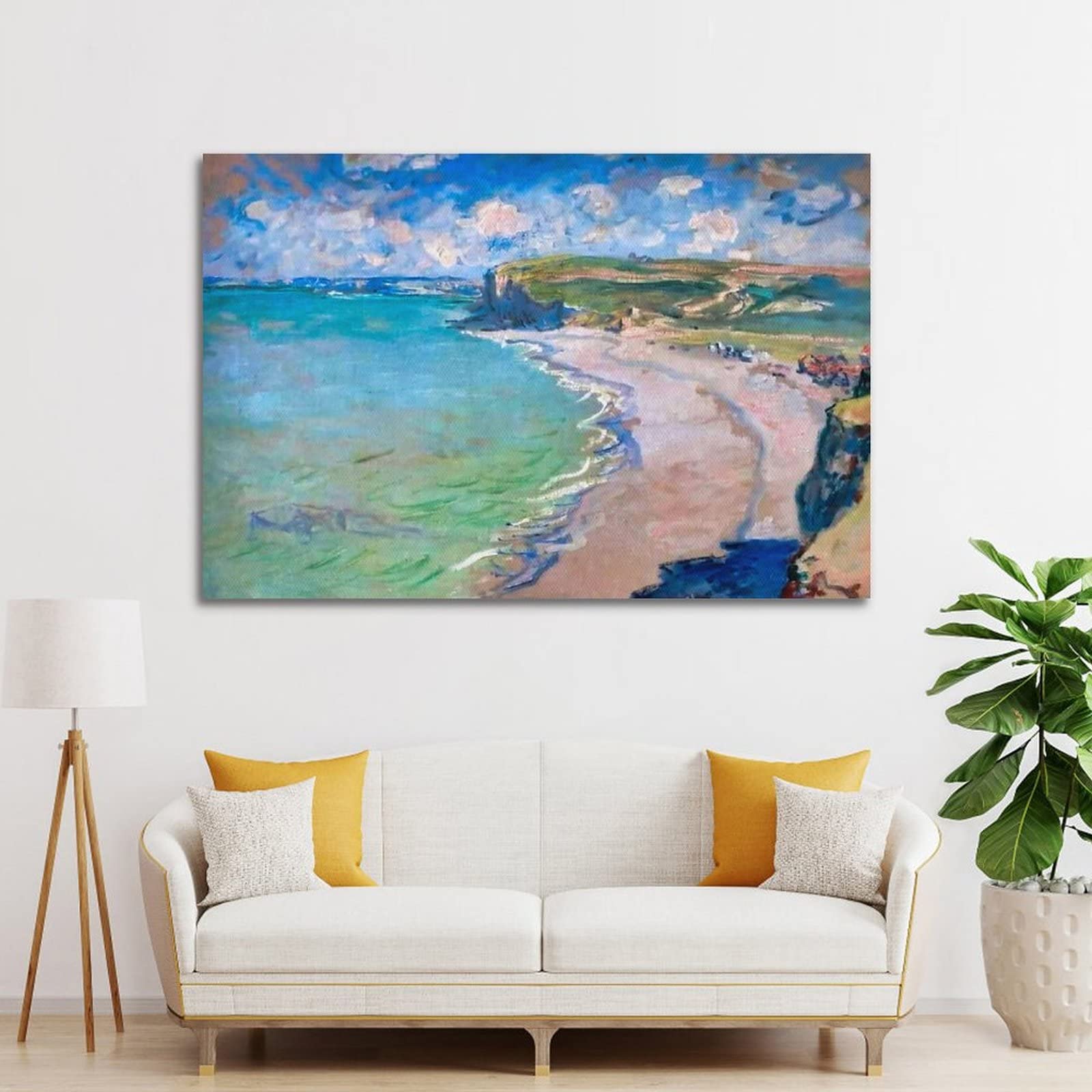 Amazon.co.jp: Claude Monetクロード・モネ(プールヴィルの海岸