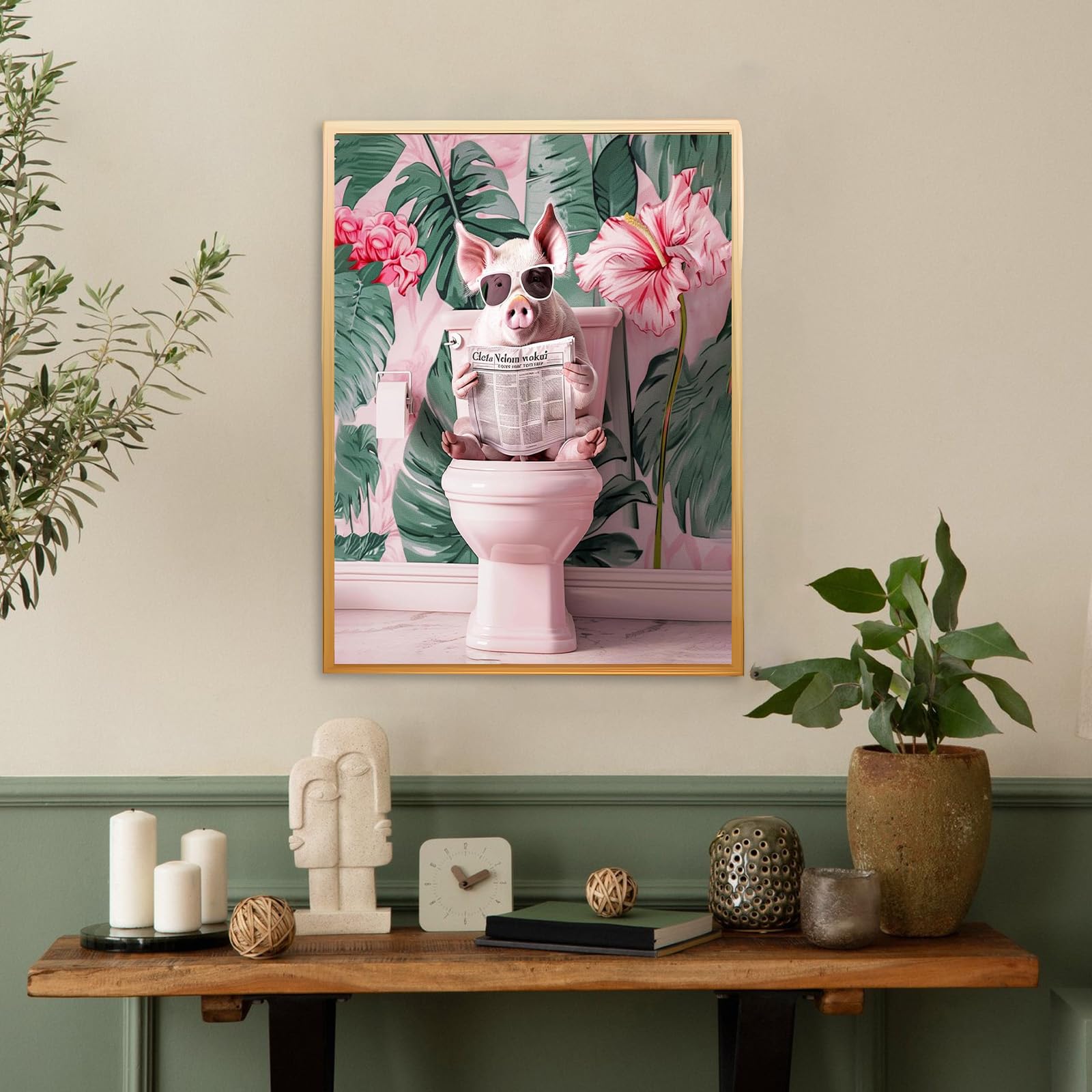Kit De Pintura Por Números KEYIFA - Lienzo 30x40 Cm, Pinturas Acrílicas Y Pinceles, DIY Para Adultos Principiantes
