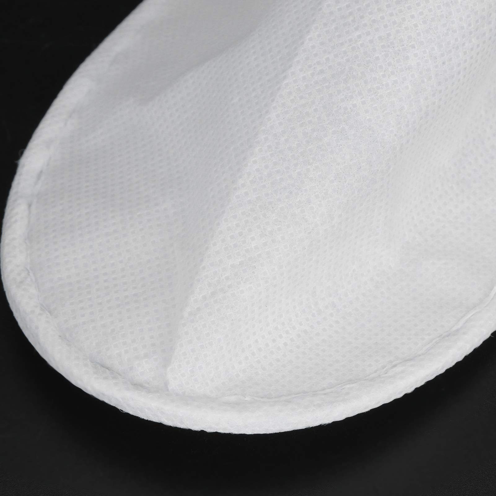 KENANLAN Pantofole per ospiti, 50 paia di pantofole per ospiti, spessore 3 mm, portatili, antiscivolo, con dita chiuse, per hotel, viaggi, casa, 3 mm