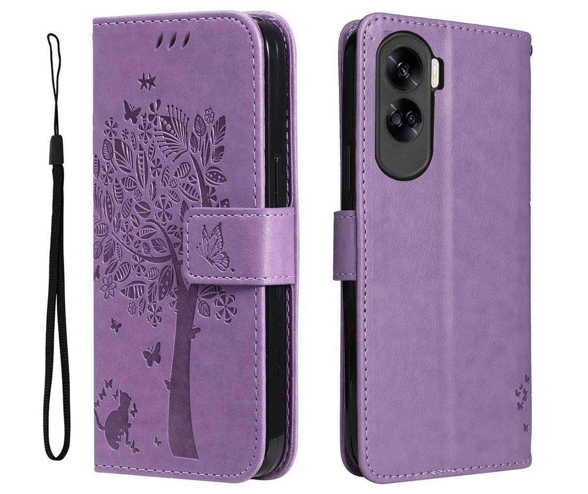 GOKEN Cover per Honor 90, Custodia Flip TPU/PU