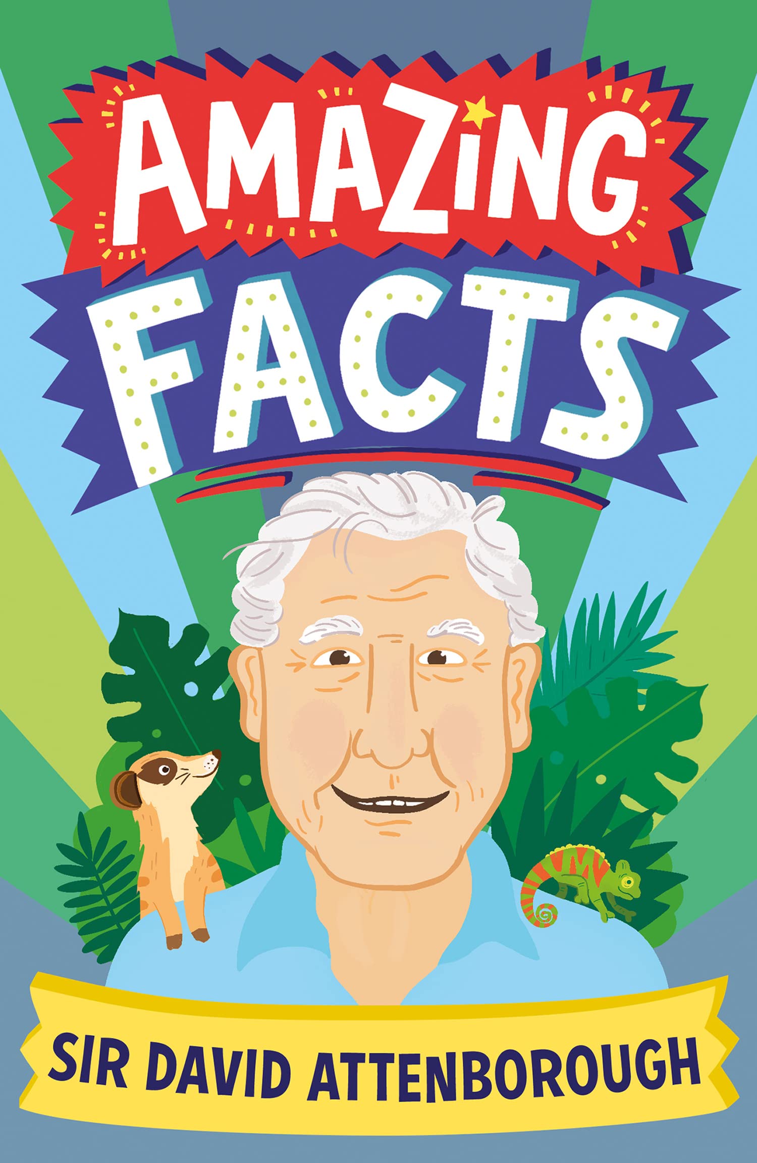 Amazing Facts Sir David Attenborough: A fun illustrated children’s book packed with trivia and stories about Britain’s favourite National Treasure (Amazing Facts Every Kid Needs to Know)