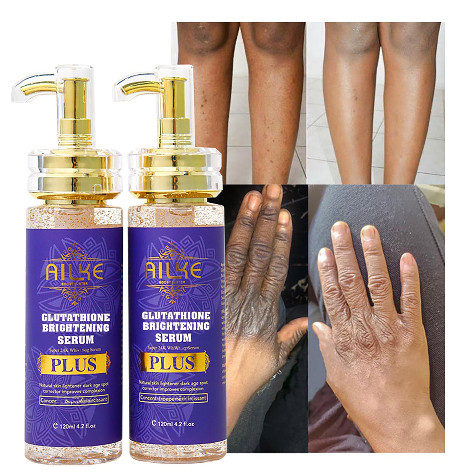 Amazon.com: AILKE Glutathione Plus Super Brightening Serum, Clean Skin And  Stains, Moisturizing, Hydration, Skin Glowing Serum For Face, Body, 4.2 fl  oz (Pack of 1) : Beauty & Personal Care