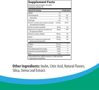 Rootcology by Dr. Izabella Wentz | Electrolyte Blend | Natural Lemon Orange Flavor | 240g / 30 Servings