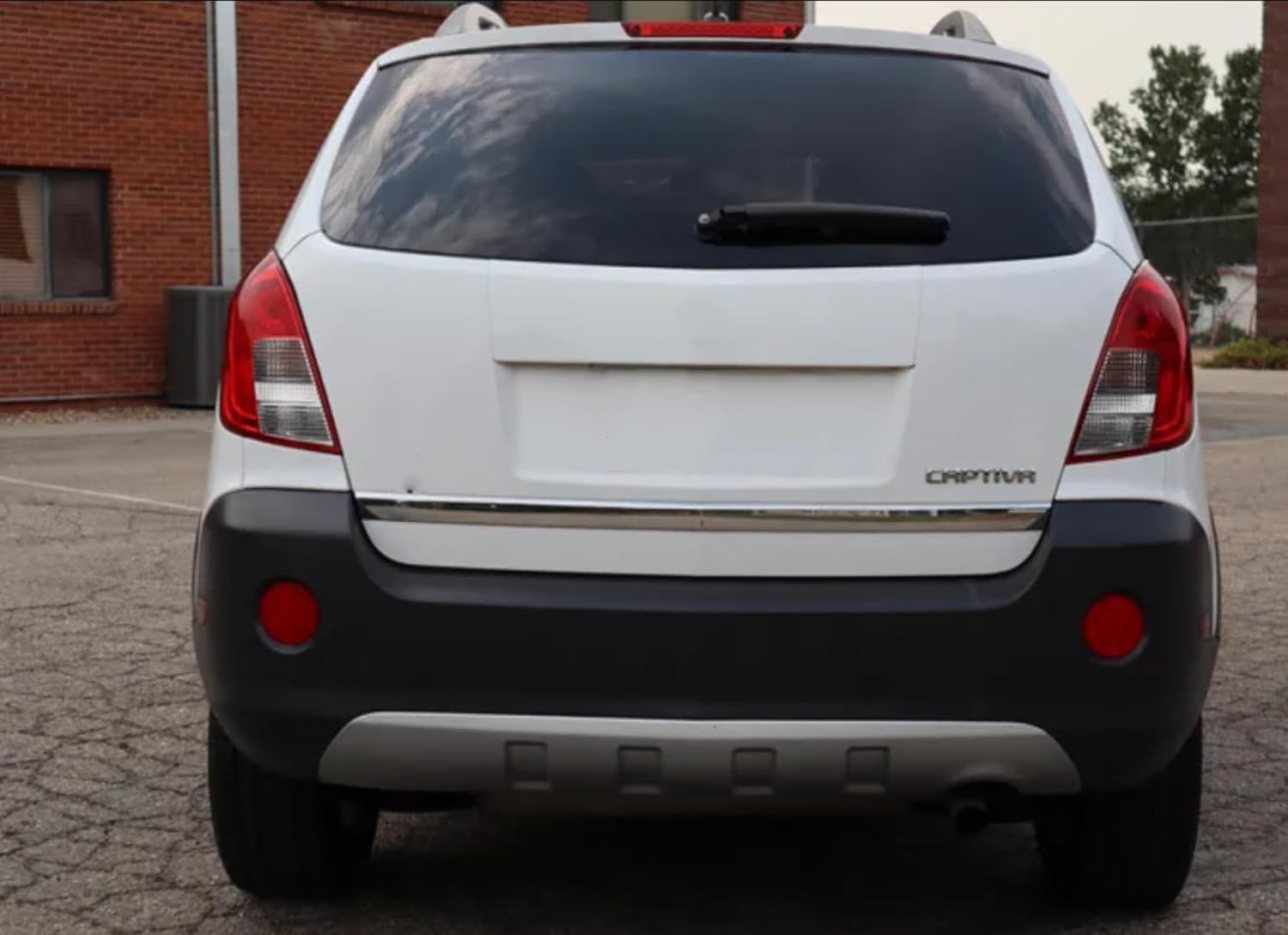 Back Windshield Wiper Arm Blade for Chevrolet Chevy Captiva Sport 2012 2013 2014 2015 LT LS LTZ Sport Utility 4-Door 2.4L 3.0L Rear Window Wiper Arm Blade Replacement Rear Windscreen Wiper Blade