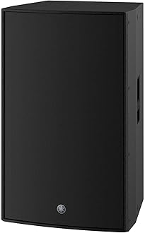 DZR315 15 Inch 2000-Watt 3-Way Powered Speaker, Black