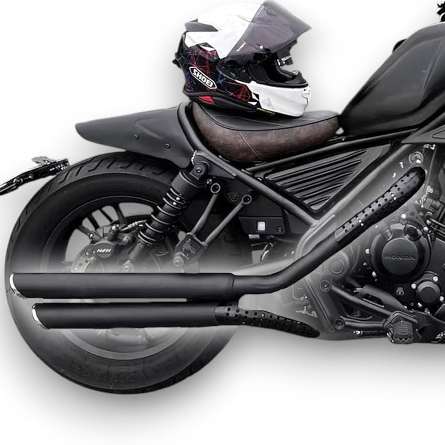 Amazon | 【職人手作り】レブル250 マフラー MC49（2017年〜2022