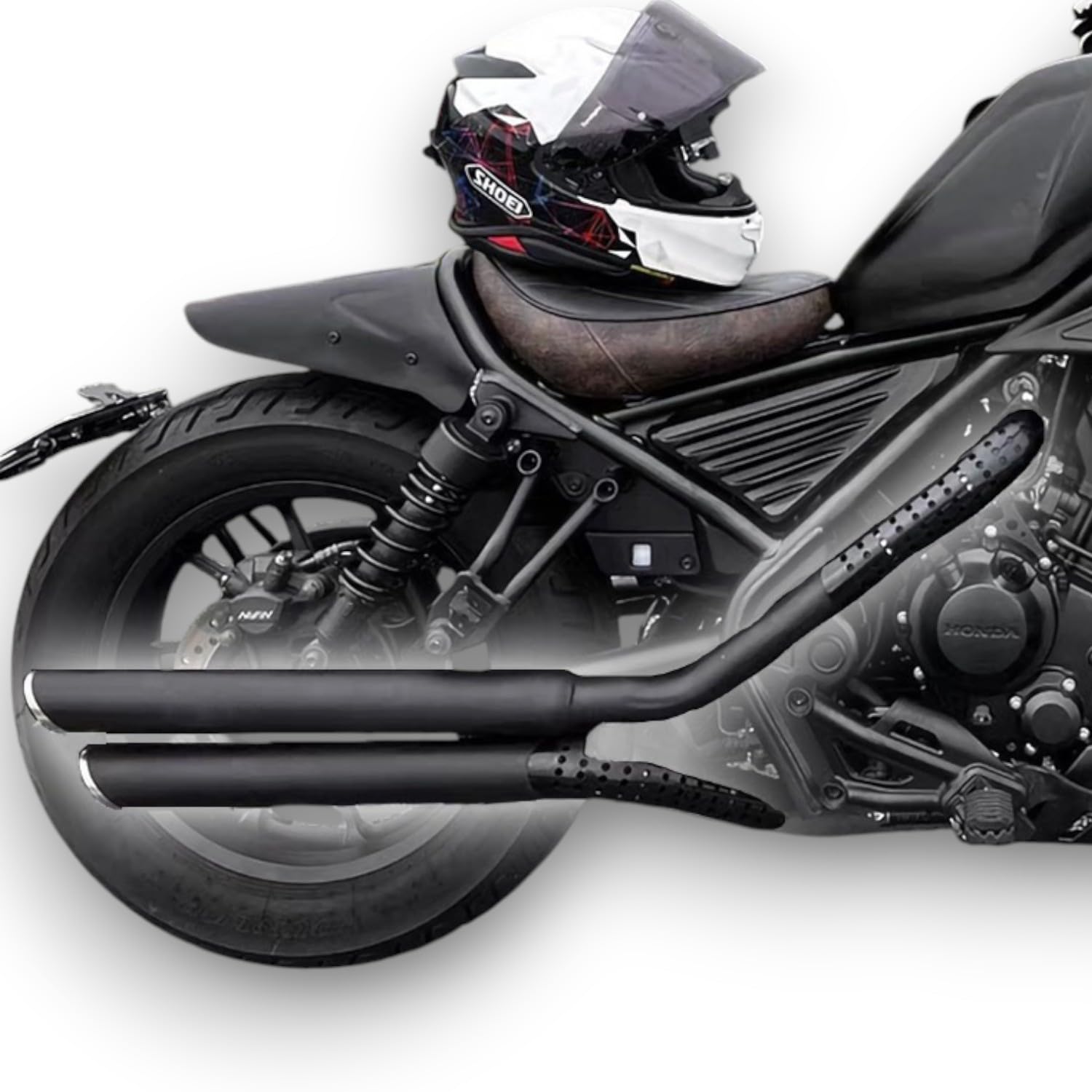 ホンダ レブル250 2017年〜2022年式まで マフラー Amazon | 【職人手作り】レブル250 マフラー MC49（2017年〜2022