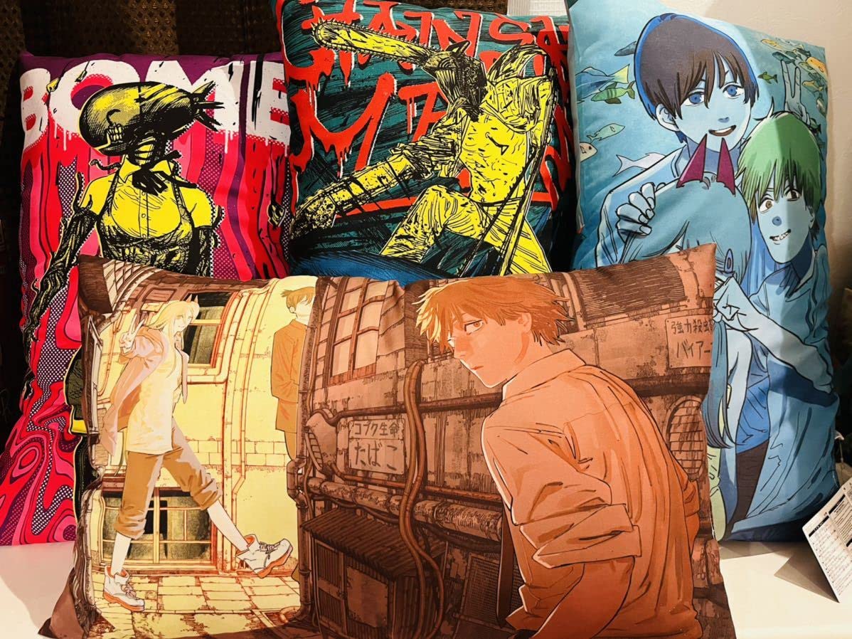 Amazon.co.jp: チェンソーマン プレミアム アート クッション vol.1