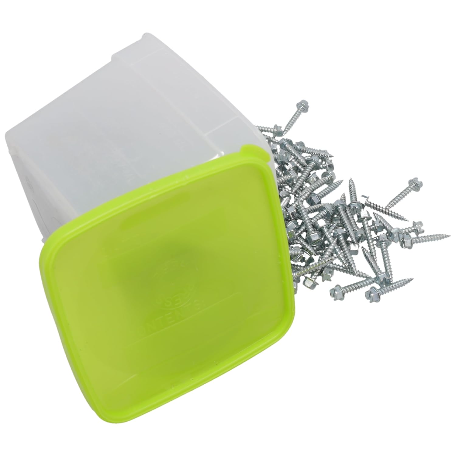 Supplying Demand 86-11034-500PK HVAC Sheet Metal Screws - Size 8 x 1 in. - 1/4 in. Hex Head