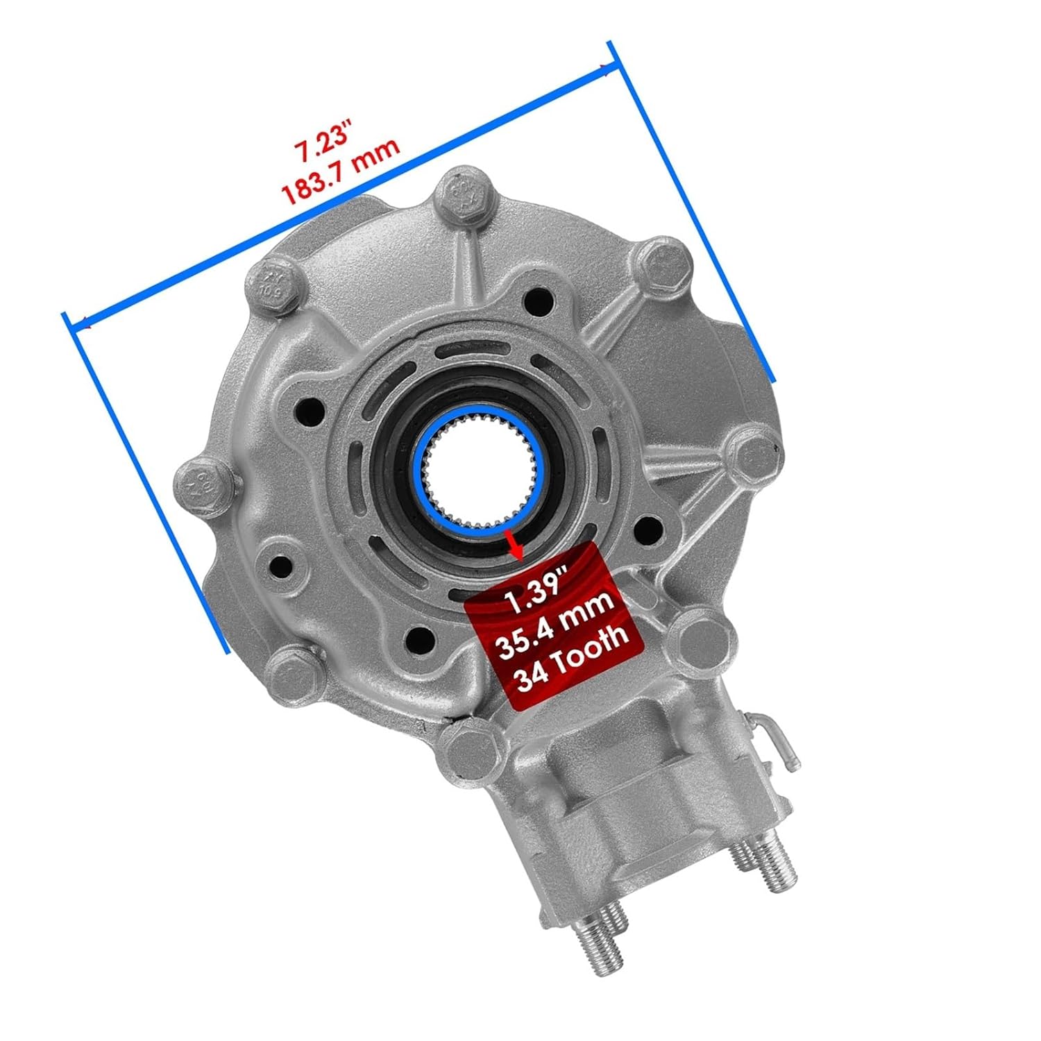 Complete Rear Differential for Honda TRX300 Fourtrax 300 2X4 1996-2000 41300-HM5-A10 41300-HC4-000 41300-HC5-970
