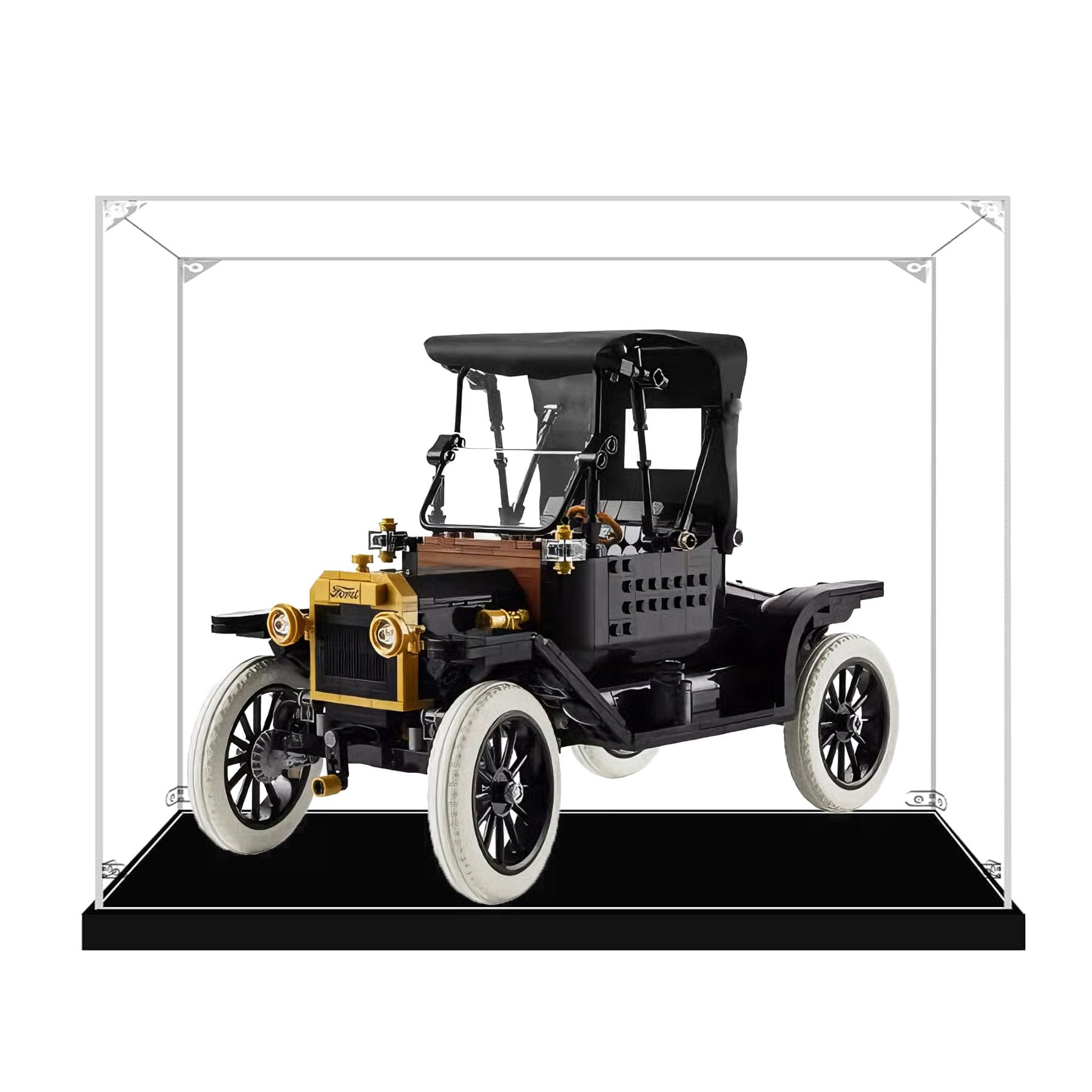 Chifenms 2Mm Acrylic Display Case For Lego 11376 Classic Car, Dustproof Box, Storage Box, Transparent Box, Display Box Compatible With 11376 (Box Only) (2Mm)