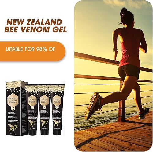 Miniatura 3 de Beevana Bee Venom Gel, New Zealand Beevana Bee Venom Gel, Bee Venom Cream (2023-negro-3 piezas)