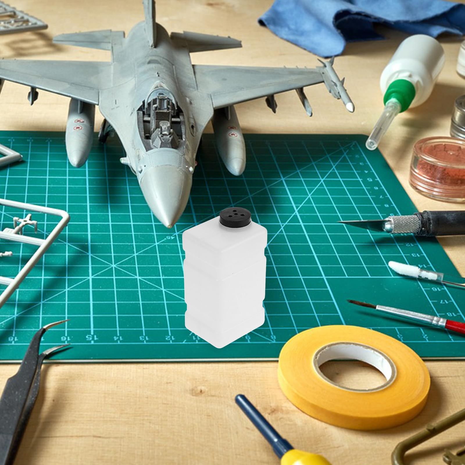 Tanque Resistente Modelos Transparente para de Combustible Monitoreo Plástico Fácil de Usar Simple de Aviones Rc y para Aeromodelismo Fijo y Control Remoto