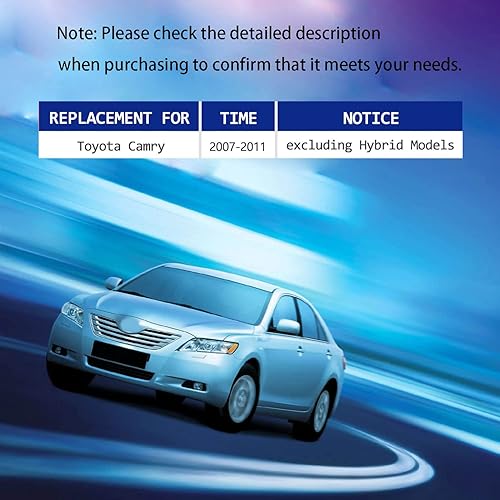 Miniatura 2 de Frenzybro Compatible con Toyota Camry 2007-2011, kit de suspensión de 12 piezas, brazos de control, barras estabilizadoras