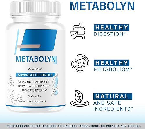 Miniatura 2 de Metabolyn - Cápsulas originales de Metabolyn totalmente naturales de fórmula avanzada suplemento píldoras que apoyan la salud, máxima fuerza,