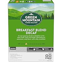 Vista 4 de Green Mountain Coffee Breakfast Blend Café descafeinado de mezcla para desayuno, paquete de K-Cup individuales para cafeteras Keurig, paquete de 24
