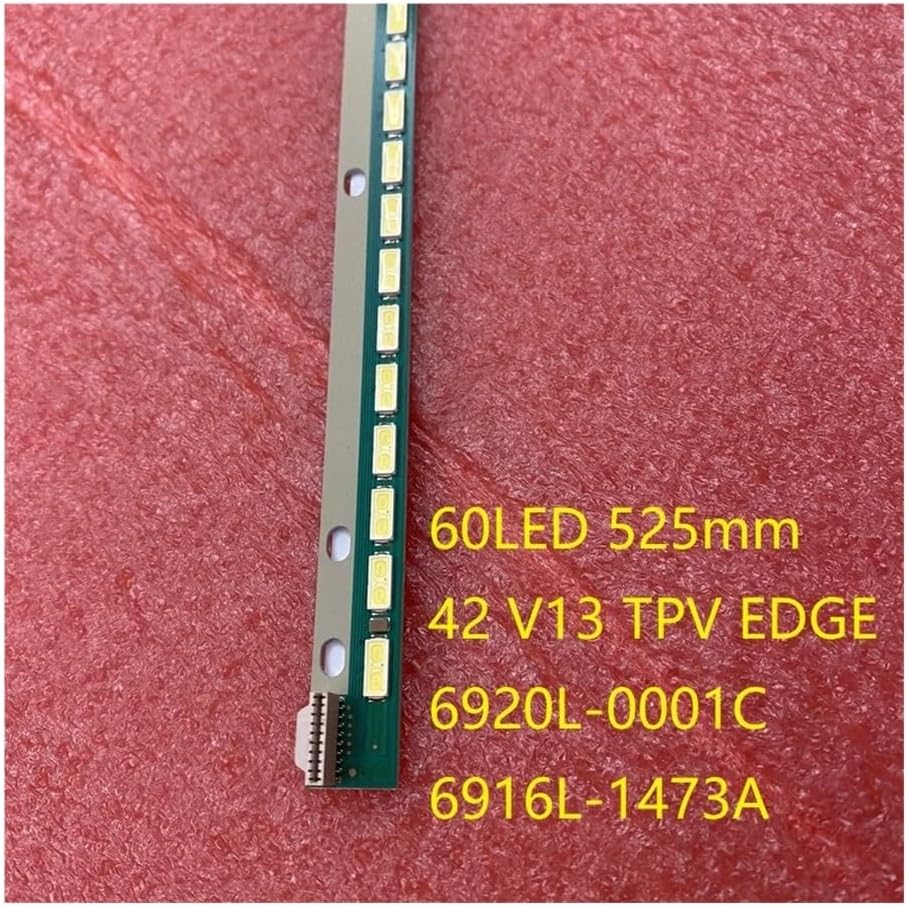 60LED Backlight Bar Compatible with 42PFL5008 08 6922L-0056 42PFL5008T TV 42LA640S 42LA645V 42GA6400 42 V13 TPV 6920L-0001C Spare Parts(2set for 2 TV)