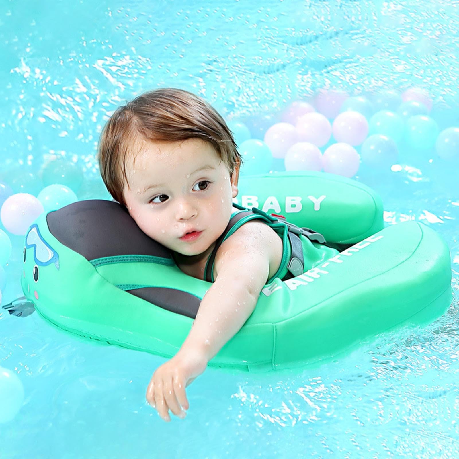 Back Float Kids Swim Belt Non Inflatable Infant Pool Floats,0-18