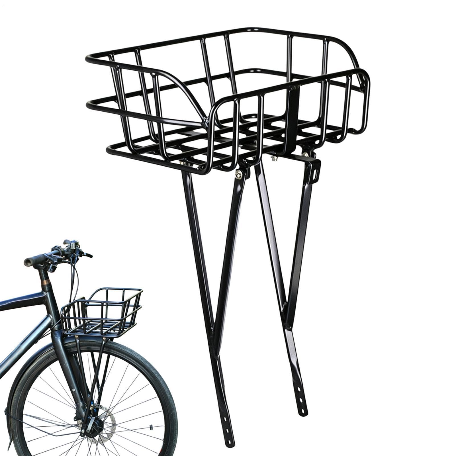 Panier Vélo Support Large Léger et Réglable en d'Aluminium
