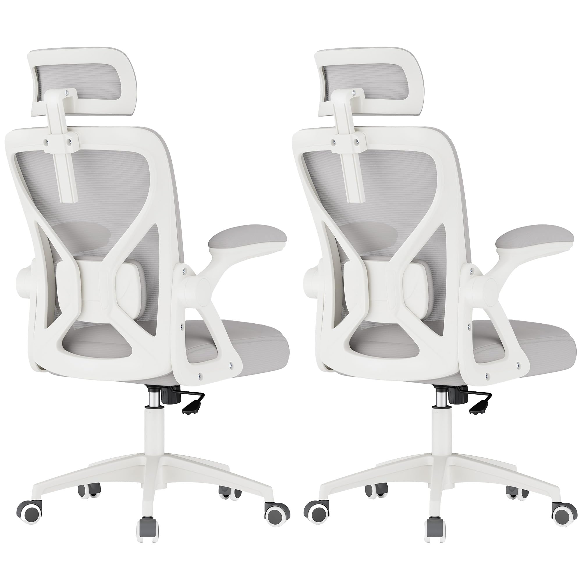 SONGMICS Ergonomic Mesh Office Chair with Adjustable Lumbar Support