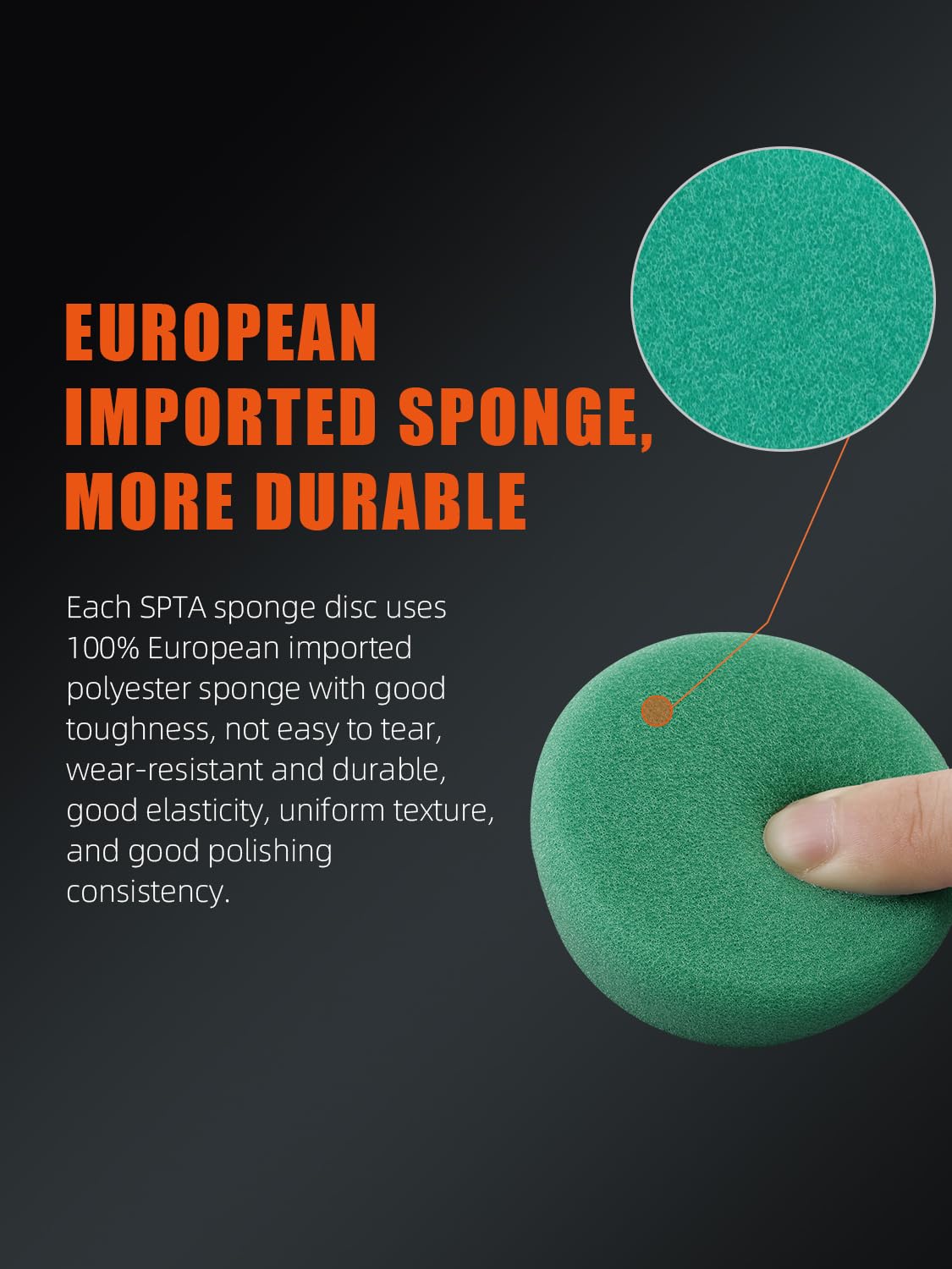 SPTA Mini tamponi per lucidatura, 25 mm, 50 mm, 80 mm, kit per lucidatura auto, tamponi per lucidatura auto, cera e tamponi per lucidare la vernice (32 pezzi) per mini lucidatrice -XBP123M58