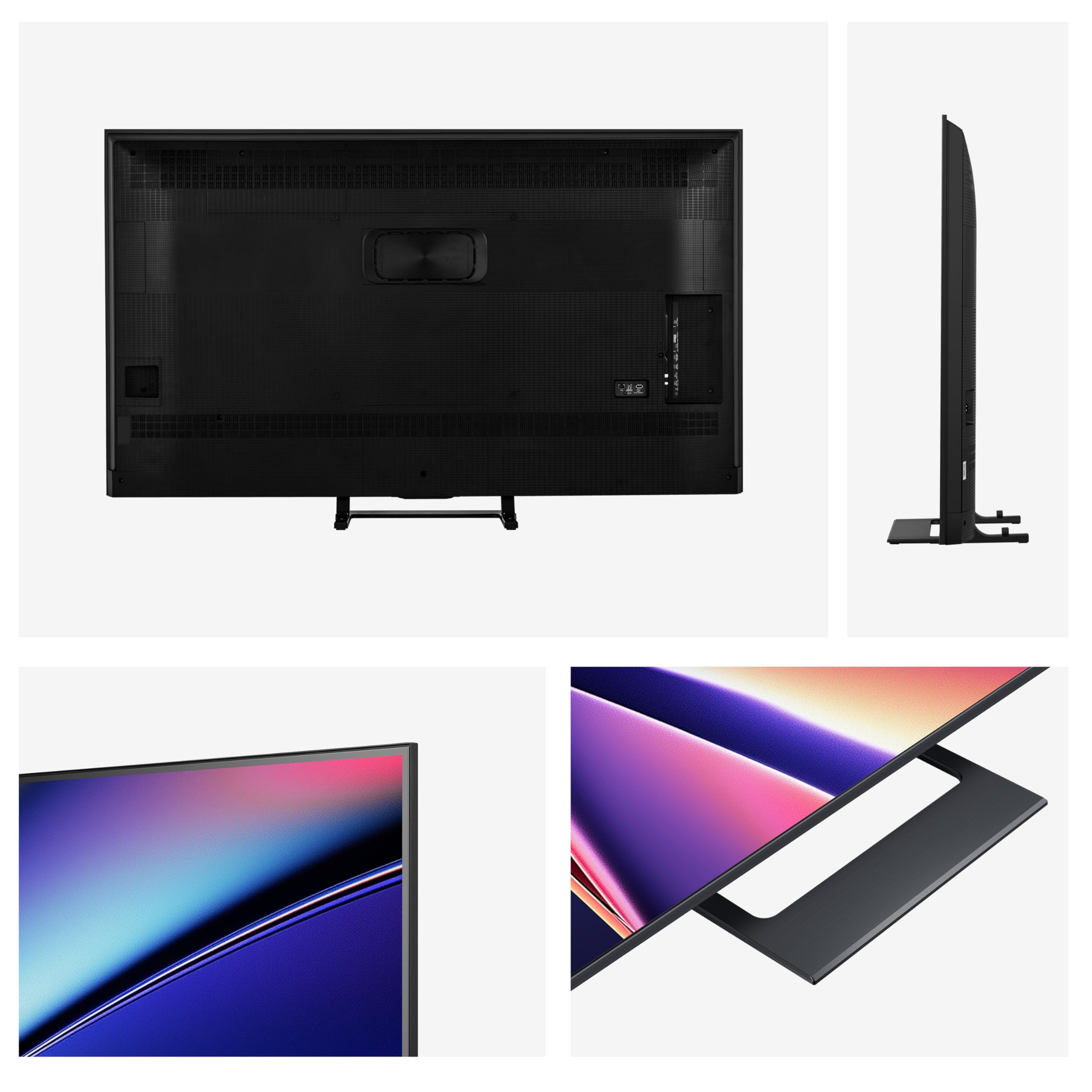 Hisense 65E89Q Fernseher, 65 Zoll (164cm), 4K ULED Mini LED, Smart TV, 144Hz Game Mode PRO, Hi-View AI Engine, AI Smoothmotion, Built-in Subwoofer, Dolby Vision.Atmos, Filmmaker Mode, Hi-Concerto