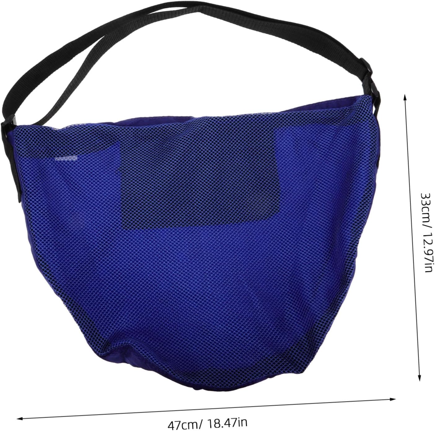 BESPORTBLE Multi-Functional Sports Bag Mesh Pockets for Basketball Soccer and Volleyball Portable Design Crossbody and Backpack Carry Options for Organizing Sports Equipment